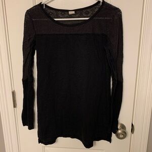 Wild pearl | black long sleeve